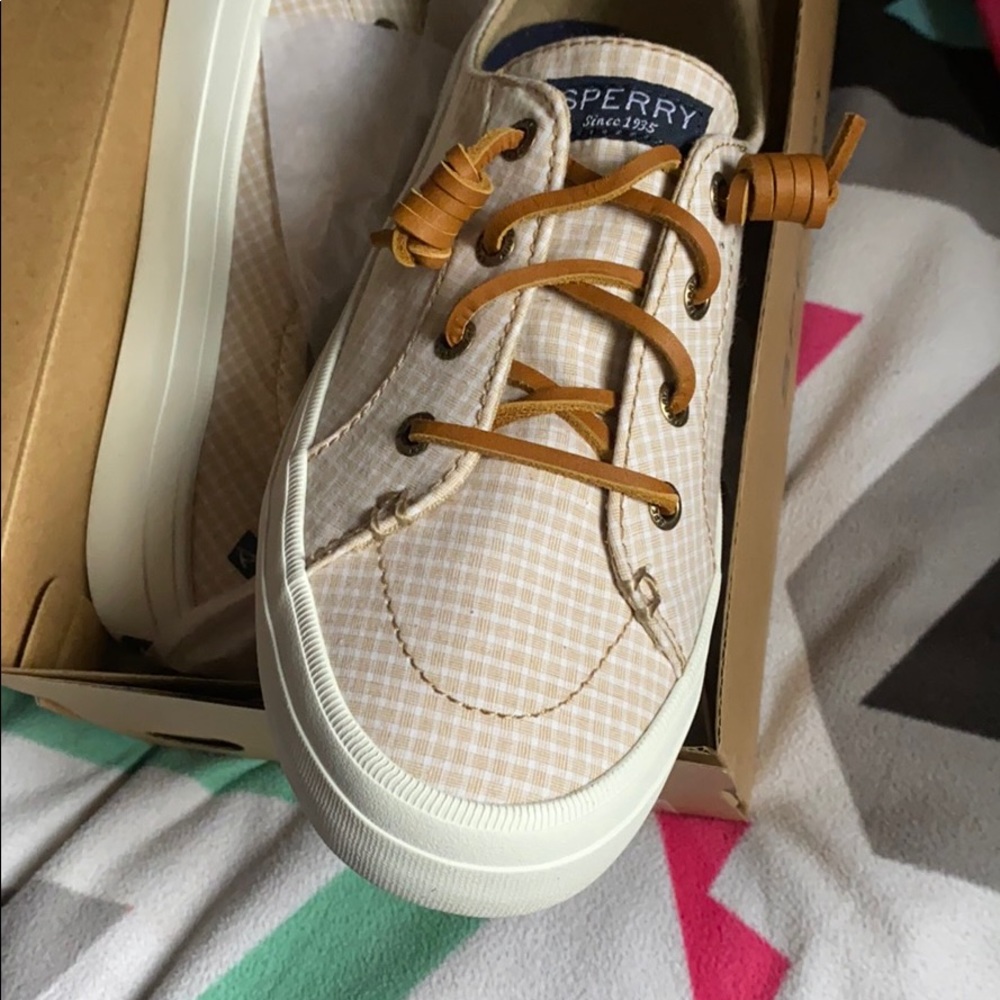 Sperrys never worn